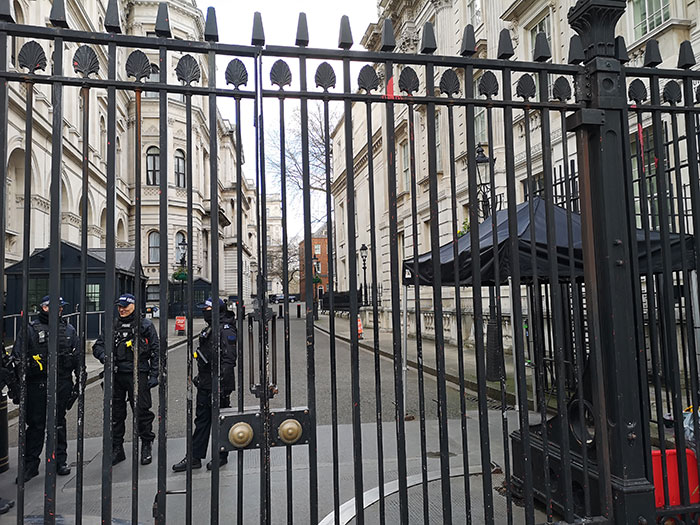 Checkpoint at Downing Street