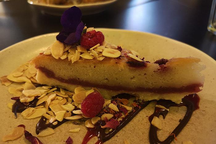 raspberry frangipane