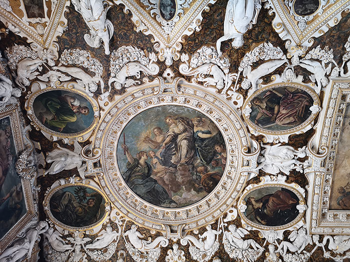 detail of ceiling