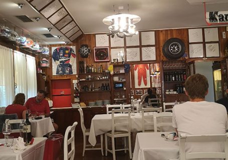 Ristorante Montana. Inside