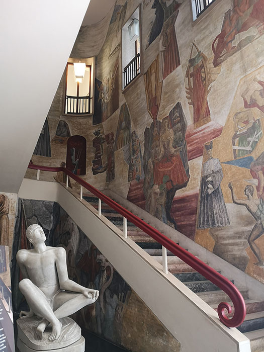 stairs at Padua university
