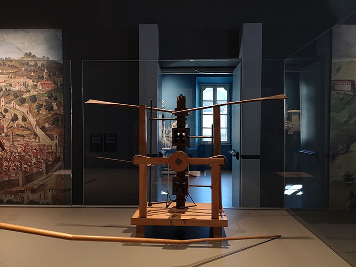 display at Science Museum Milan