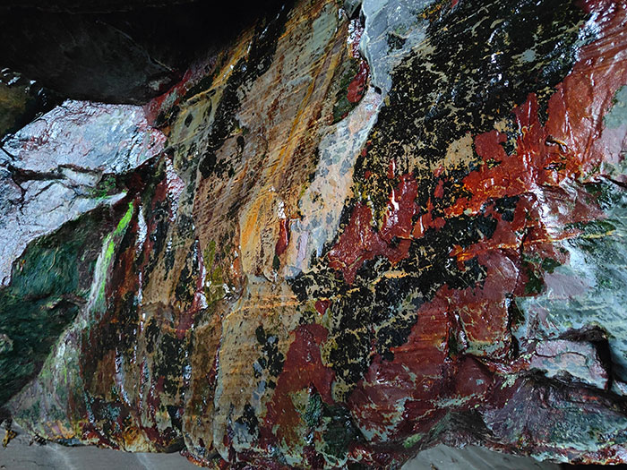 detail of rock