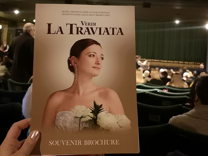 La Traviata programme