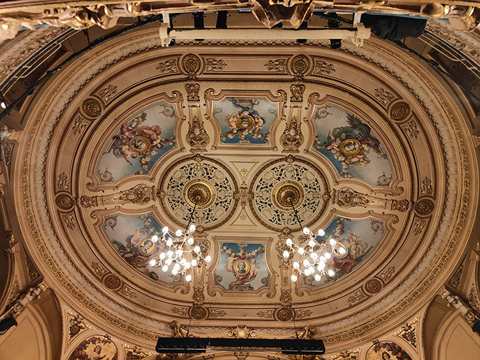 Blackpool Grant Theatre ceiling