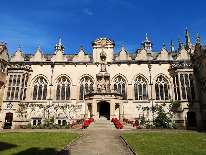 Hall entrance