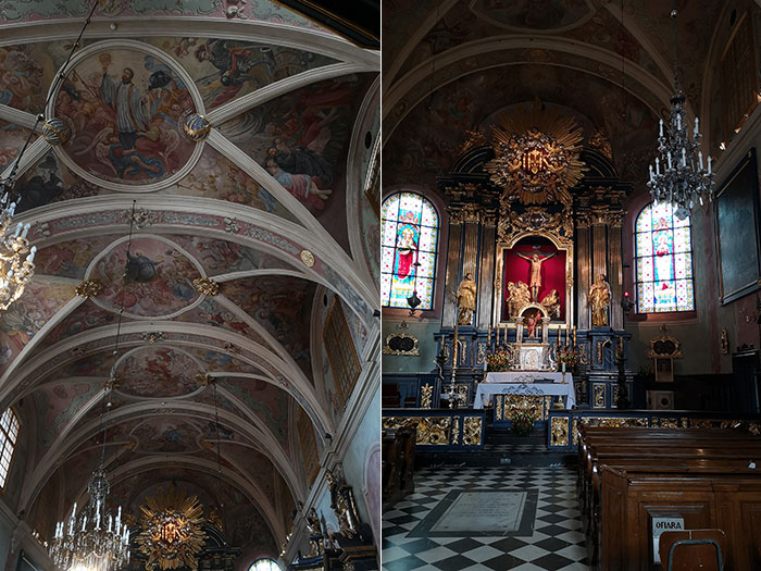 Inside Kościół św. Barbary w Krakowie