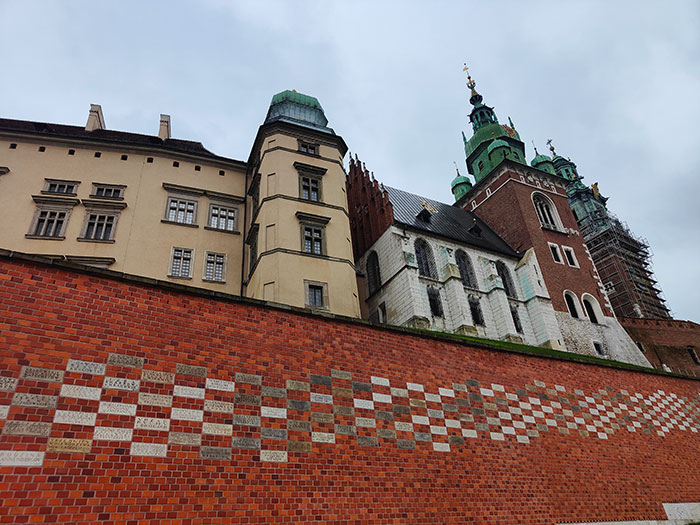 exterior of Wawel Cathedral