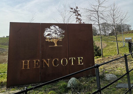 Hencote sign