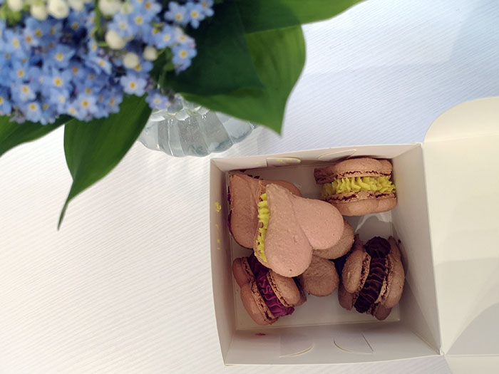 Vegan macarons